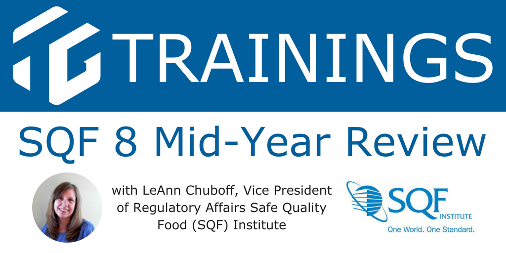 TraceGains's tweet photo. Join TraceGains and @SQFI's LeAnn Chuboff for an overview of #SQFEdition8 and the mid-year implementation progress on Wednesday, June 20 #SQF8 #TGTrainings https://t.co/rTFauEglVE https://t.co/v2aryrLjdP