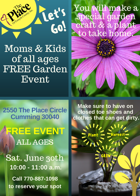 PlaceForsyth's tweet photo. Free Event for Moms &amp; Kids of all ages on Saturday June 30th from 10 a.m.-11 a.m. at The Place of Forsyth. This will be so much FUN! Please plan on attending-You will be glad that you did. See Flyer for more details. Contact The Place 770-887-1098 to reserve your spot. https://t.co/2ItlgpNuOY