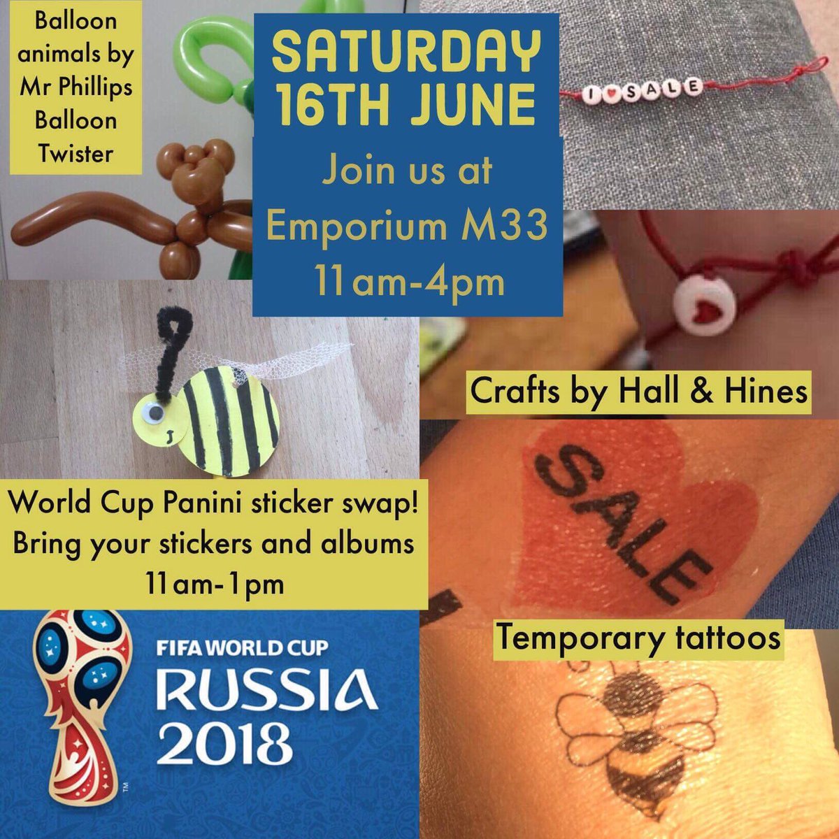 Emporium_M33's tweet photo. We look forward to you joining us for this FREE event as part of @SaleTownPship inc @PartiesRFun @suggster @LinderMyersLaw @TheSquareSale @thismumcanfit @cadmans_dance @promotetrafford @StushMenswear @SaleBrassBand @ComedySportz_UK @ACAcademyOfIrishDance @JanNik @STALDERACADEMY https://t.co/2zGB0tJFeE