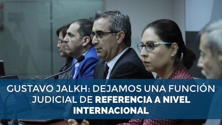 CJudicaturaEc's tweet photo. 📰 #BoletínInformativo | La #FunciónJudicial ecuatoriana está al día en el despacho de causas con una tasa de congestión de 1.6, es decir que se resuelven más juicios de los que ingresan. Revisa esta y otras estadísticas en la siguiente nota ➡ https://t.co/iLE1oPdQdu https://t.co/AWIzfJiCWm