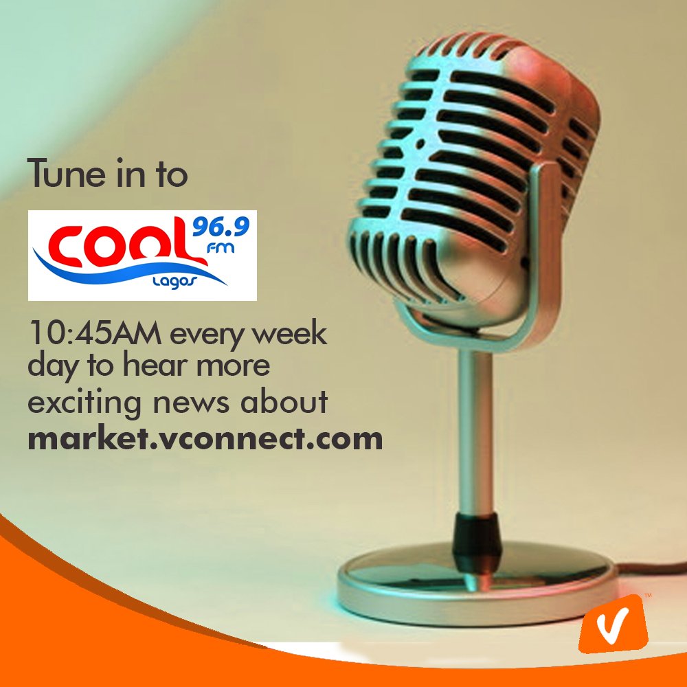 vconnectnigeria's tweet photo. Join us on @CoolFMNigeria tomorrow at 10:45am! Let's talk about our pledge to connect you with customers when they need you and the new era of awesome opportunities for Service professionals in Nigeria! #BeThere #BeThereWithVconnect.
Visit https://t.co/aijmr7C6E5 for more https://t.co/6rUYhNx2Yk