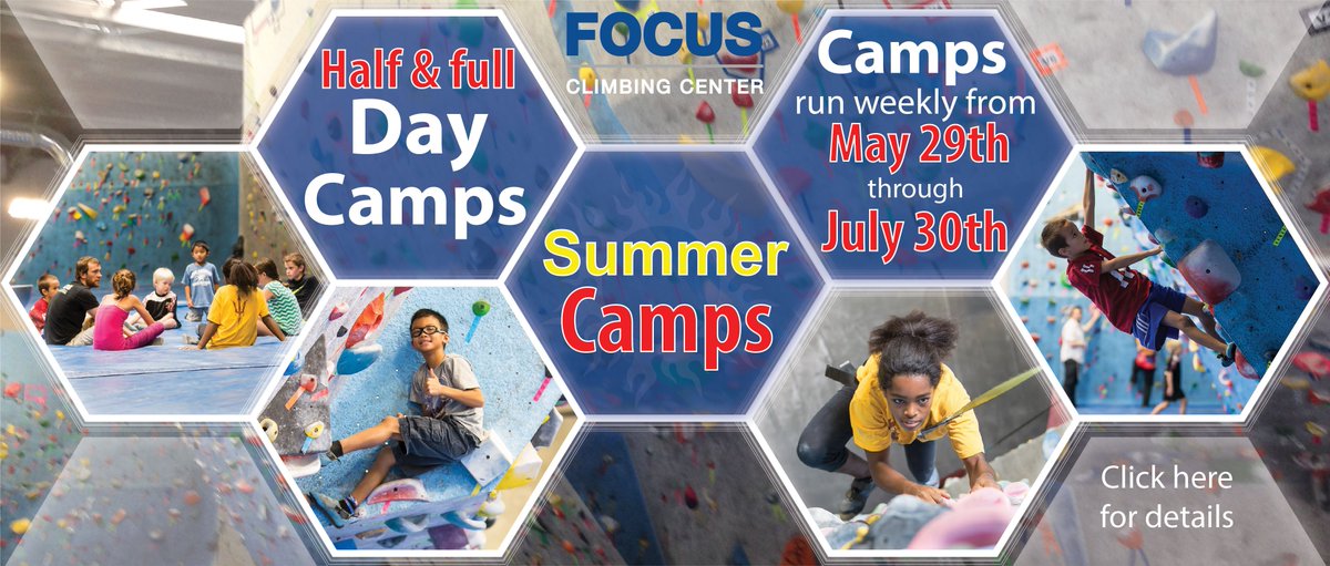Focusclimbing's tweet photo. We limit our summer camps to 12 kids, to ensure great instruction with our coaches. 
Dont pay big $$$$ for group babysitting. https://t.co/pJ9ldpZosk