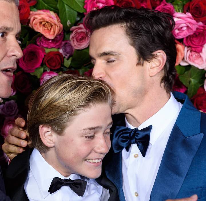 Such sweet pics 💖 Kit has two amazing dads and the best role models in #MattBomer and #SimonHalls 🤗 Thanks for these @yukareeeeeMatt Xx #TonyAwards #TonyAwards2018