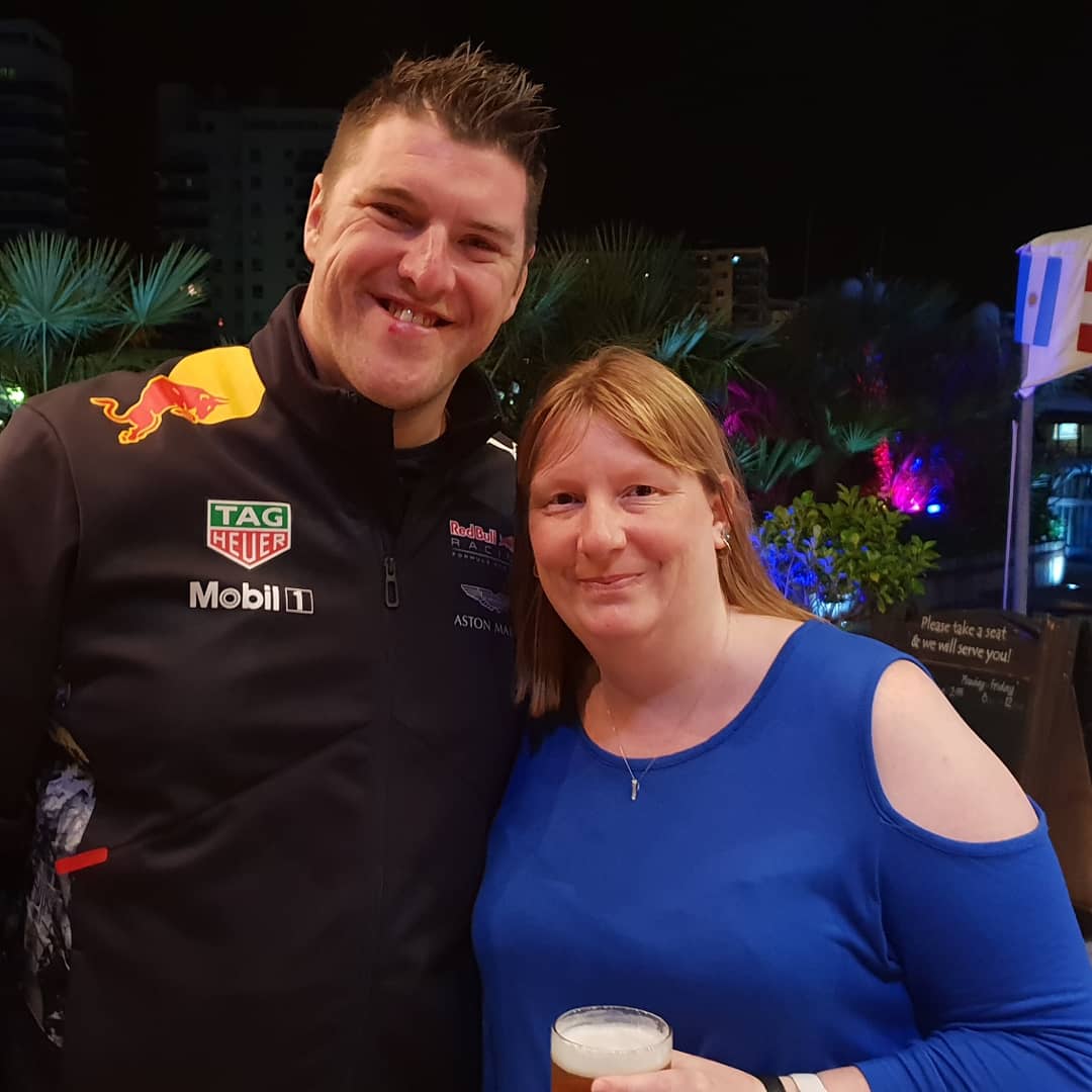 joanneh79's tweet photo. Thanks for the photo and taking time to speak to myself and my husband. Such a lovely guy @Superchin180 hope you both had a safe flight back. Hopefully see you again next year. https://t.co/ynGeSMzsRG