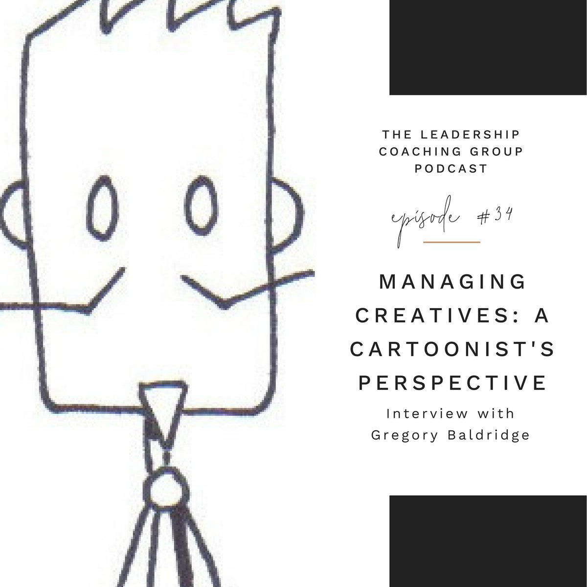 TheLeadershipC5's tweet photo. #Managing #creatives is a vital #leadership skill to encourage #innovation.  Listen to cartoonist @Teechcartoon discuss how lead, encourage, and inspire the creative minds in your office at https://t.co/7yeeIm607W https://t.co/EaPBOnu1UA