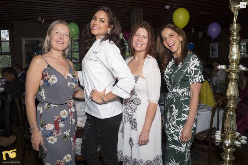 MaySimpkin's tweet photo. Fab night &amp; great food at the gorgeous @ceylonlover Jessica Heath’s book launch in London last week. Another successful event with @ttnesan &amp; chef @ArupKDasgupta #NCSupperClubs #ceylove https://t.co/rhlul4zWYb