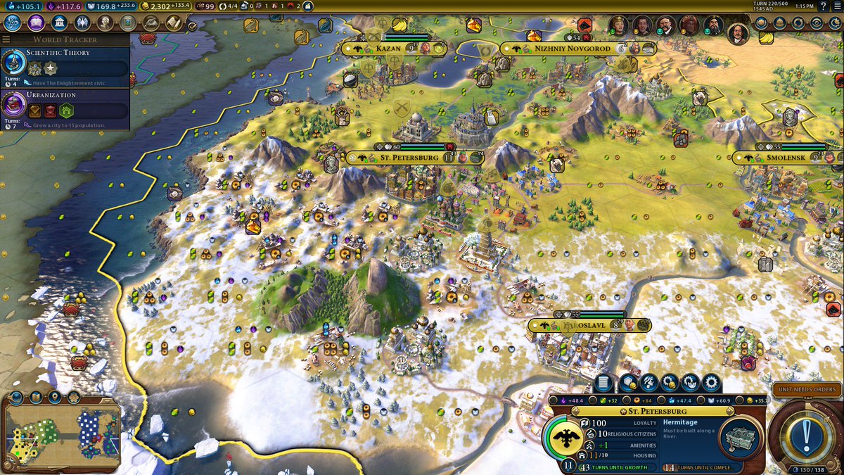 Sid Meier S Civilization Quick Maths Russia Plus Tundra Times St Basil S Cathedral Equals Win Pic Of Those Sweet Yields Courtesy Of Redditor Eterwalds T Co Ywqubrzu66 T Co Sj6dnfh6r4