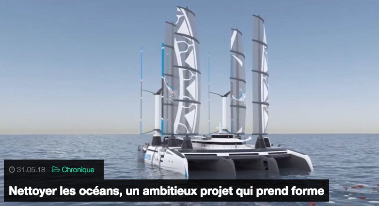 JourdelaTerreCa's tweet photo. « Nettoyer les #océans de leurs déchets de #plastique, telle est l’impressionnante tâche à laquelle s’attellent plusieurs projets de plus en plus concrets. » #zeroplastique  #nomoreplastic 

https://t.co/jXmA76tzIg https://t.co/AP0W2pDSkF