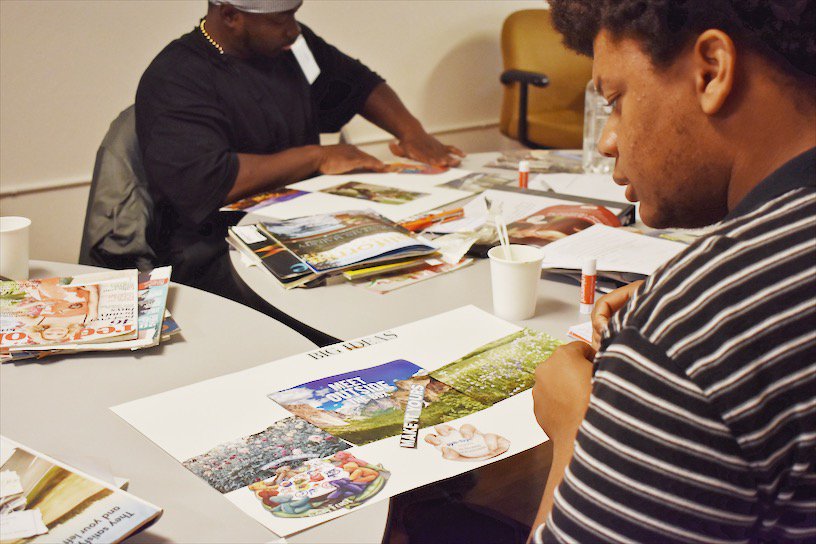 BreadProject's tweet image. Last Friday our Bakery Bootcamp participants began their goal setting process by creating vision boards. We enjoyed hearing from each of our participants and seeing their unique creations. We look forward to assisting them in achieving their goals.