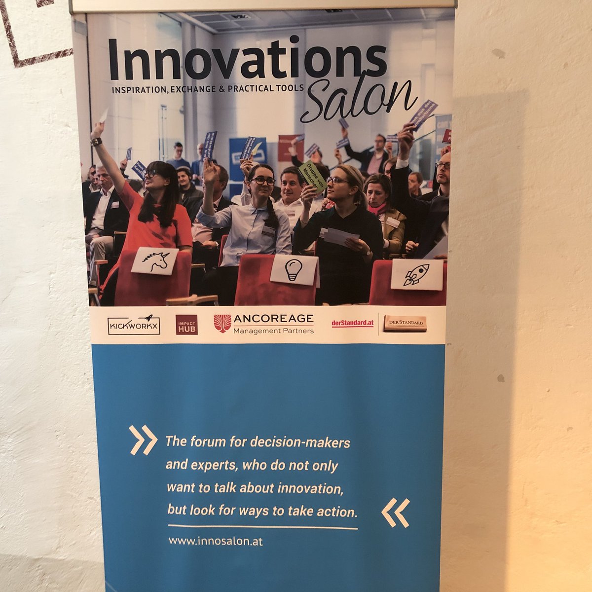 enswarm's tweet photo. Looking forward to speaking at the InnoSalon tonight in Vienna! https://t.co/cQBqwWzYG4