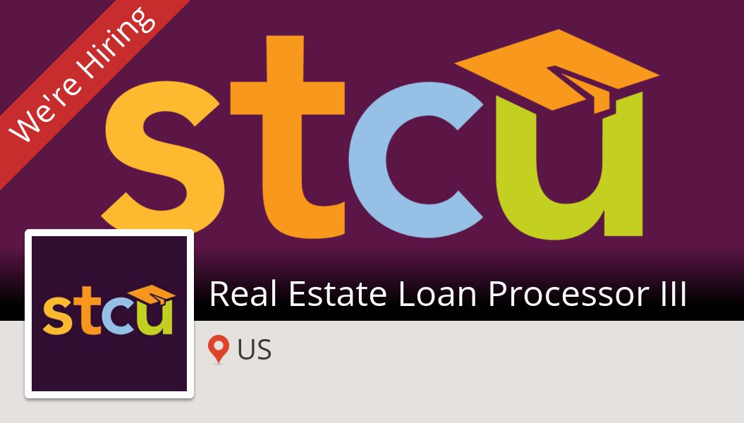 dkc520's tweet photo. Check out this #job: #Real #Estate Loan Processor III at #STCU (#US) https://t.co/6DETKb7Cu1 #STCU #jobs #stcujobs #HereForGood https://t.co/9JIZgx1k7d