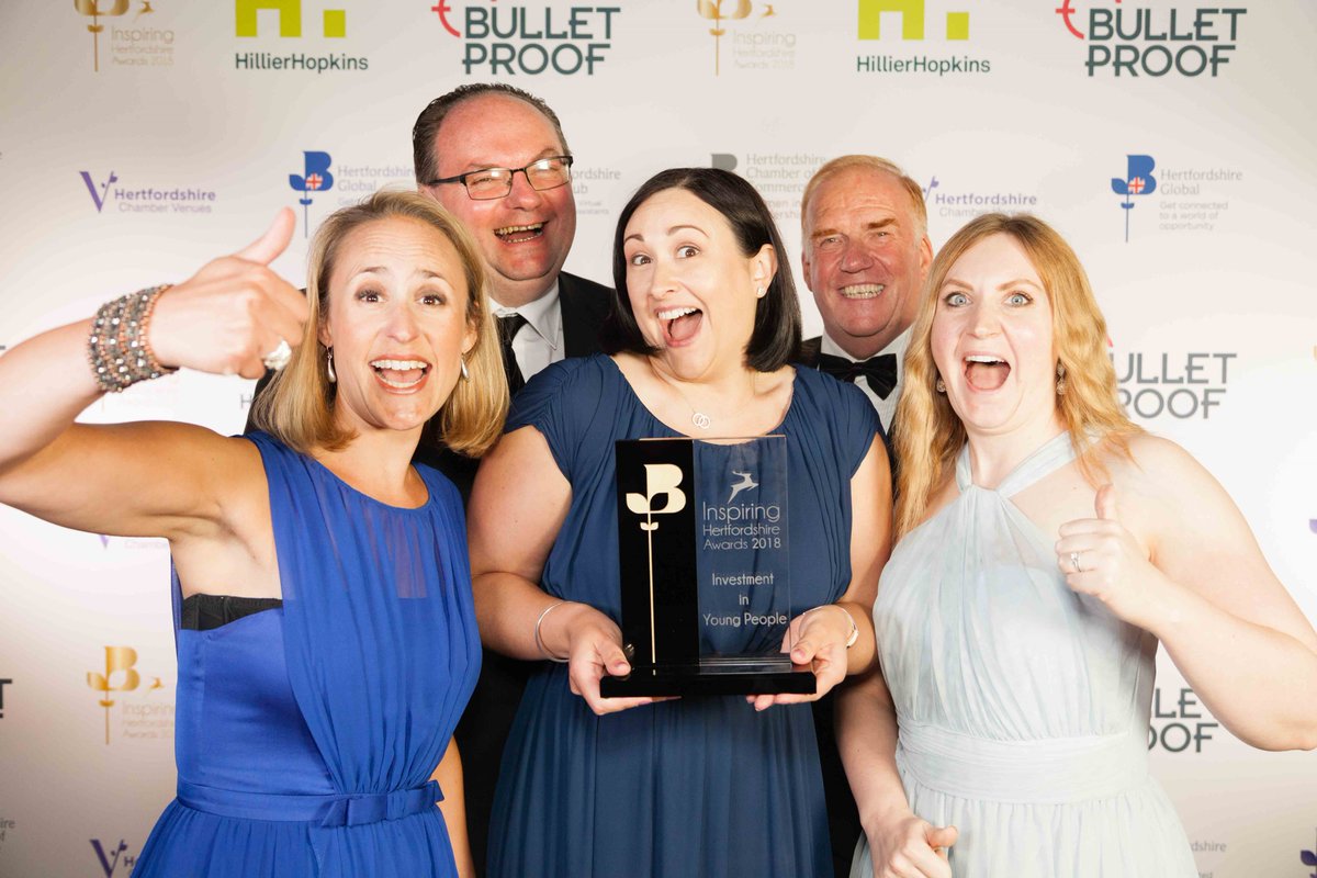 charley_pop's tweet image. Winning the 'Investment in Young People' award vibes!!  #Rothamsted #aubreypark @InspiringHerts @HertsChamber #Inspiringherts2018