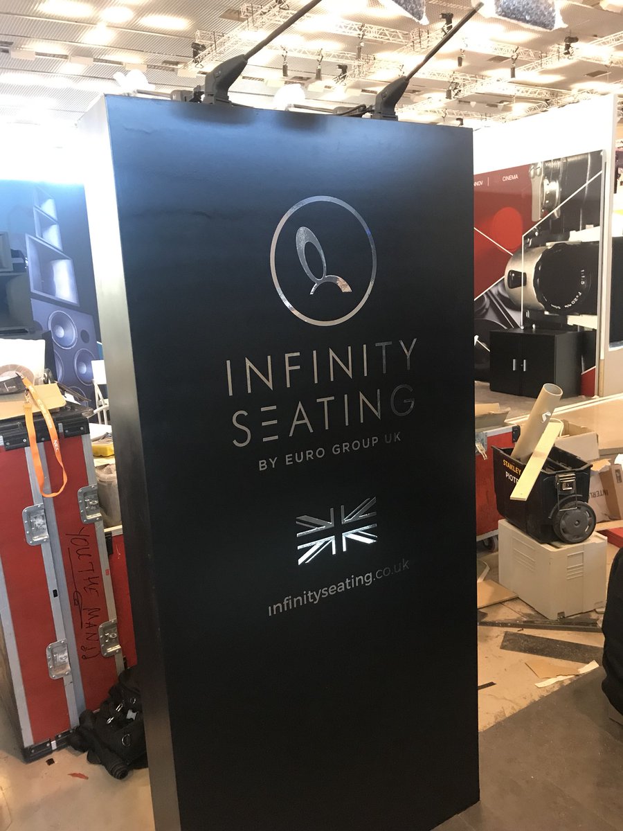 Final preparations for the 1st day tomorrow <a href="/CineEuropeBCN/">CineEurope</a> 😊😍