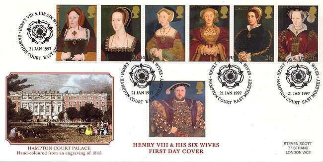 StampFinder1's tweet photo. 509 years ago today, King Henry VIII of England married his first wife, Catherine of Aragon.  It didn't work out. #philately #stampcovers #stampcollecting https://t.co/Yp4QnfVHVj
