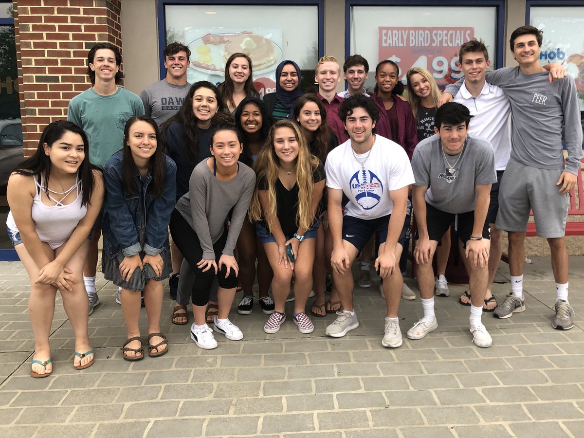sb_peer's tweet photo. End of year PEER breakfast at IHOP. No one had a burger. ;-) Our seniors will be so missed! #lcpspeer https://t.co/CECC02gBFq