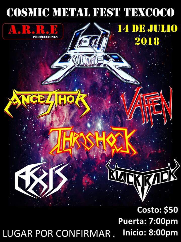 SomniaStudiosDF's tweet photo. #texcoco #heavymeetsthrash https://t.co/nZxY3C5pcp