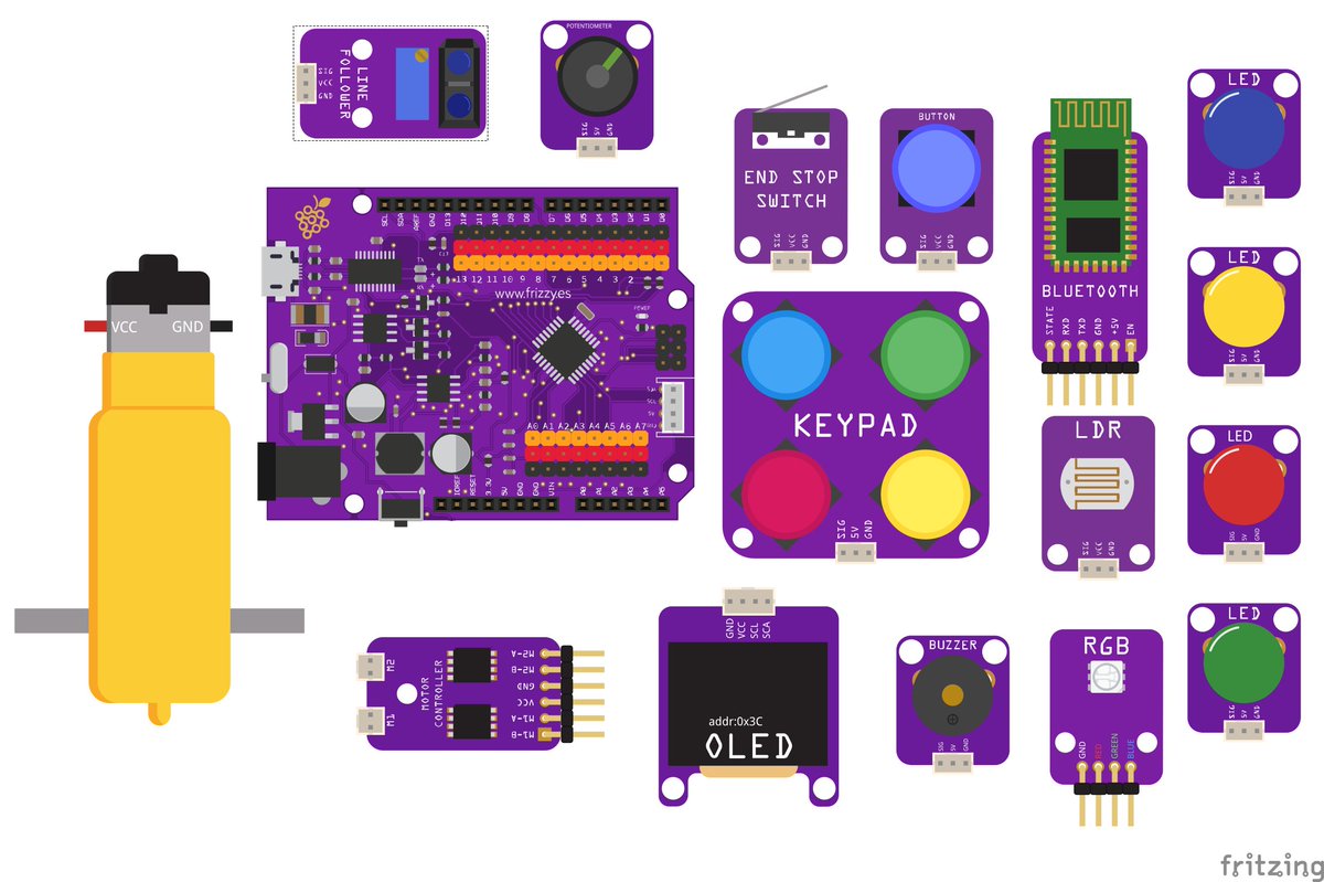 Frizzy_Elec's tweet photo. Ya están todos los módulos en @FritzingOrg ! Disponibles en nuestro Github! https://t.co/8kbgQDkdDC https://t.co/spgJf3vt1d