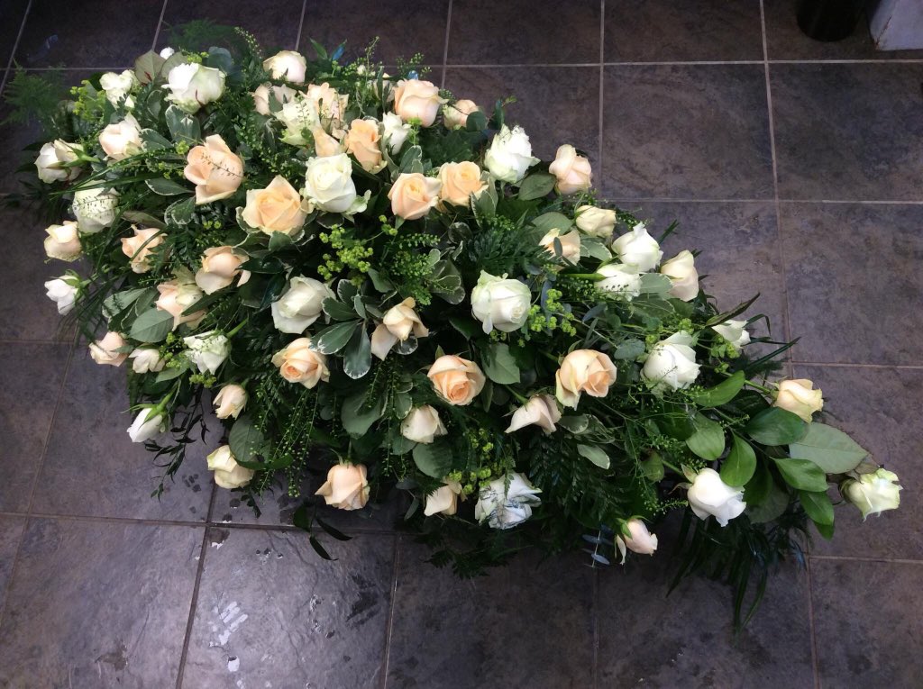 GeorgeShopsales's tweet photo. Our days can be filled with happiness and laughter but also sadness. A celebration of a loved one, no longer here in person but here in spirit. 

#swindon #florist #funeral #arrangement #heart #wreath #posy #spray #memories #flowers #pink #yellow #white #green #lilac https://t.co/usSsJDOfa1