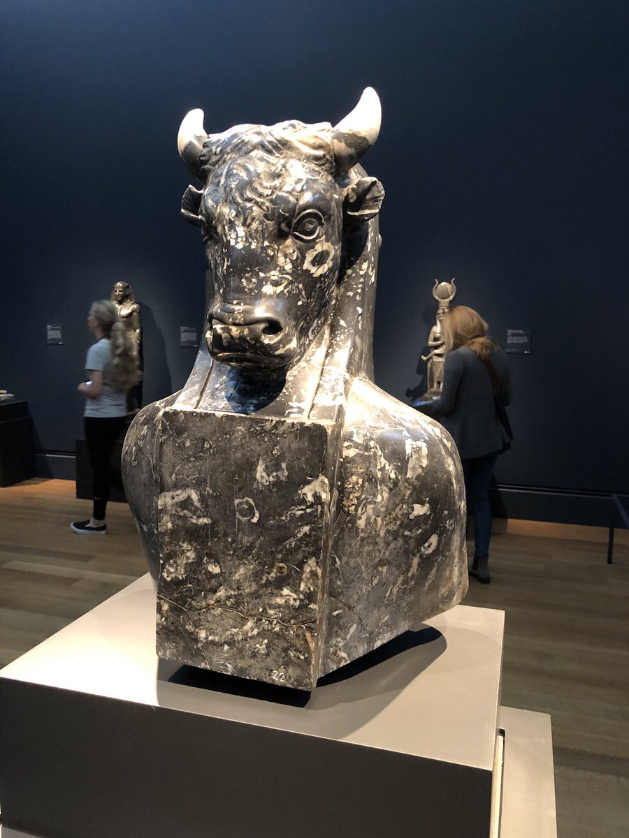 chapps's tweet photo. I was asked to retweet this amazing bust and tag it with #reversenotobverse. One of the biggest surprises of the @GettyMuseum Egypt exhibition. https://t.co/fKqh649cac