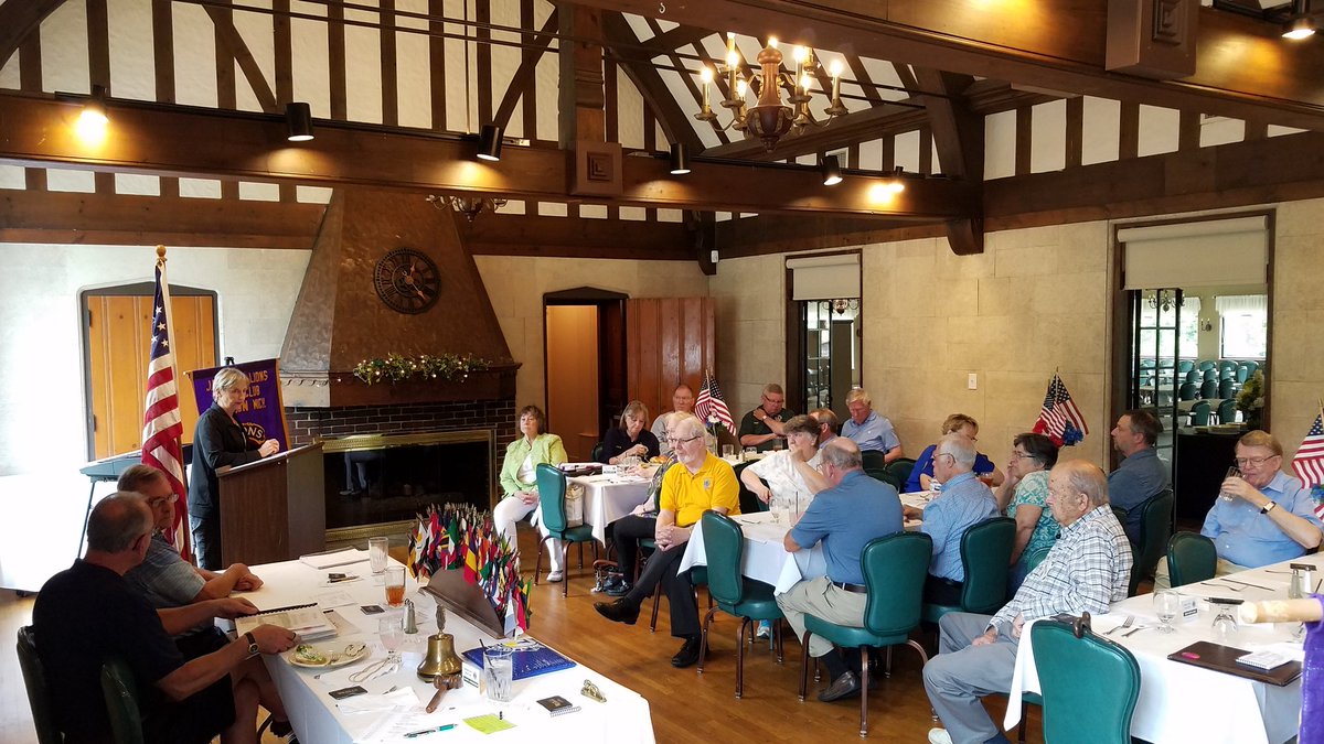 POTJHL's tweet photo. Lion Cindy Olmstead President and CEO of @MBTF (Michigan Braille Transcribing Fund), providing an update on their organization and services.

https://t.co/X4SXdKfakM https://t.co/CT5vpWqxj0