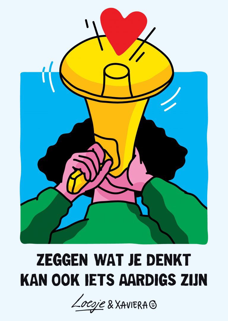 LoesjeNL's tweet photo. **Vrijheid van meningsuiting volgens Loesje**
Check de site voor #gratis pakket
#loesje #actie #retweetislief
https://t.co/MhbXzHaA3t https://t.co/UOhz6q6GhR