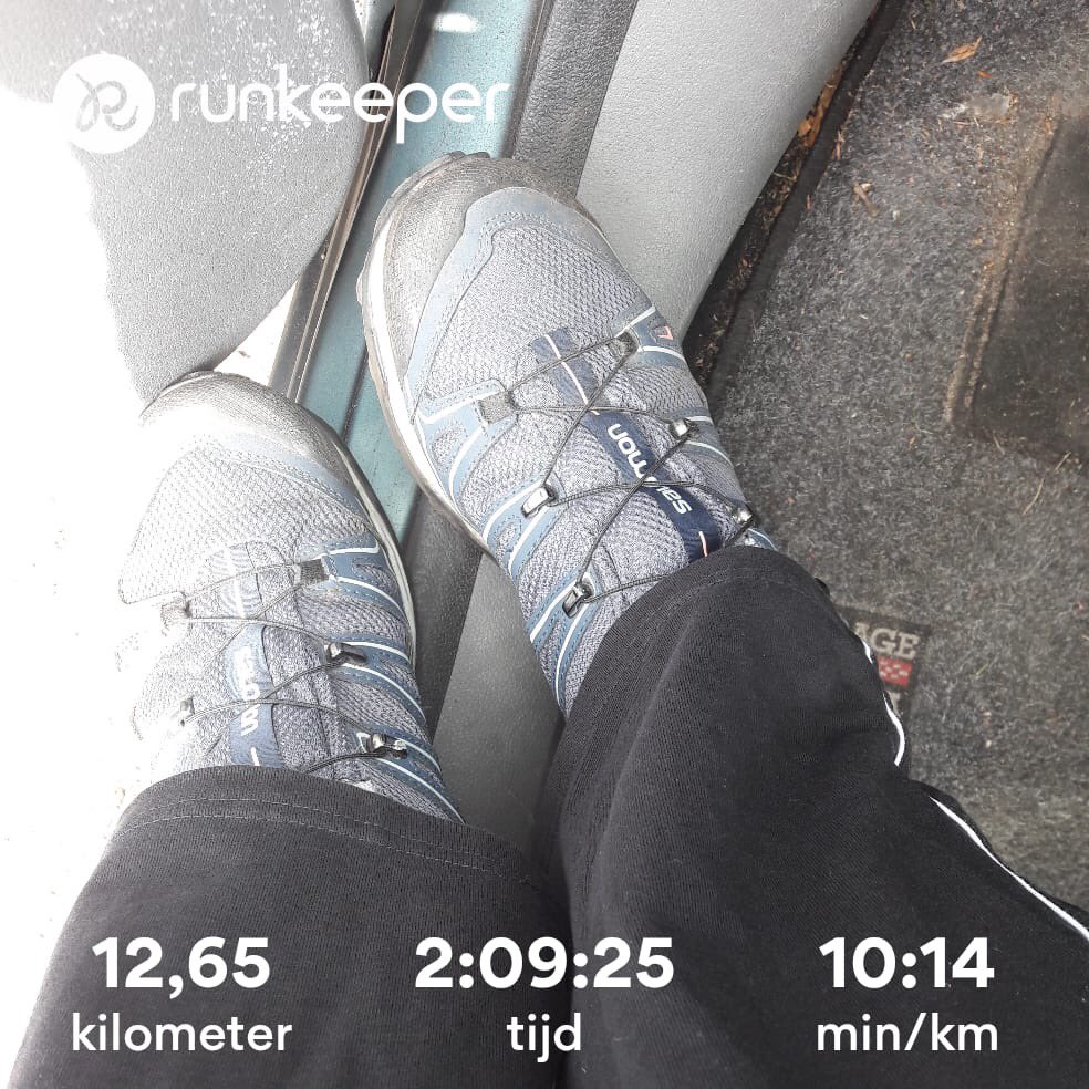 These shoes are made for walking. Dag weer goed begonnen