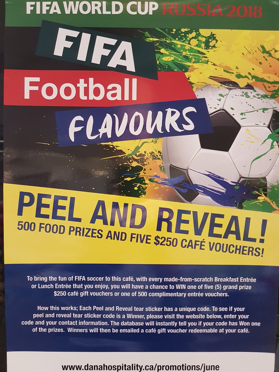 TheTableatMRU's tweet photo. Excited about the World Cup?  We are.  Drop by Starbucks or the Table Cafe for your chance to win a $250 restaurant voucher and other prizes. #mru #mrurecreation #mrurec #mrustudents #mrustudentlife #mrubisset #mrulife https://t.co/JDRXP0QmiG