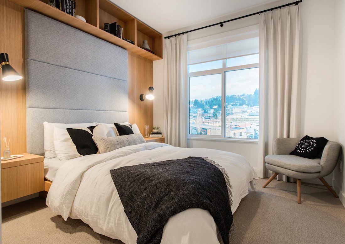 UpperMontrose's tweet photo. “Sleeping is the best meditation” - Dalai Lama. Find your zen in this master bedroom. Presentation centre will be closing on June 15, don't miss your chance to view the homes: https://t.co/eoOvG0xPyz https://t.co/9AF2KyDrDV