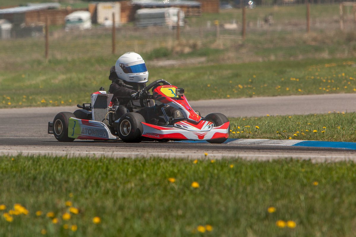 atomicakart's tweet photo. It was an amazing weekend at the @F1 Grand Prix of Montreal. We couldn’t be more excited for Kellen Ritter on his successes. Now back to Karts this weekend as we head to SIMA for some Minikart action. https://t.co/3g3UUUxH2G