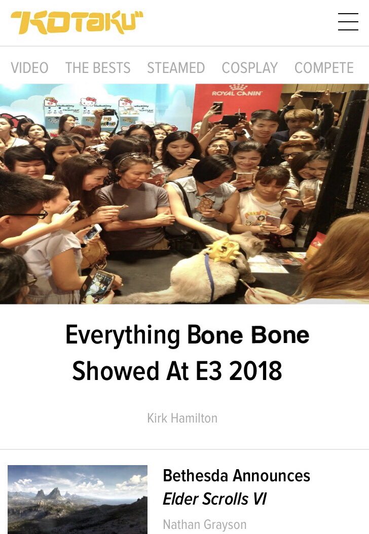 jcast3737's tweet photo. Of all of the E3 showings so far I think this has been the strongest https://t.co/HCARXe2T7L