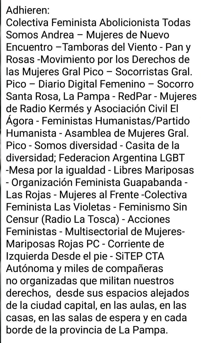 ValenCavallotti's tweet photo. #AbortoLegalYa #LaPampa #AbortoLegalOClandestino #AbortoLegalOAbortoClandestino @MelinaDelu @RauschenbergerA @Dkroneberger @ZiliottoSergio @Martinmaq @CampAbortoLegal @actrices_arg https://t.co/ia7shbpOua