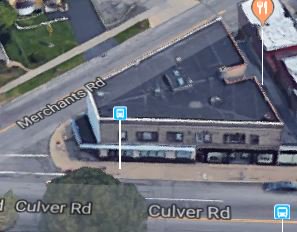 TomLockwood57's tweet photo. Be in the TRIANGLE.  3,600 SF available for lease at the corner of Culver Rd and Merchants Rd.  Parking for 100+  cars across the street. Renovations on the exterior will be outstanding when completed later in the summer.  New signs on both sides of the Bldg.Great visibility. https://t.co/yy4BgZ3I3r