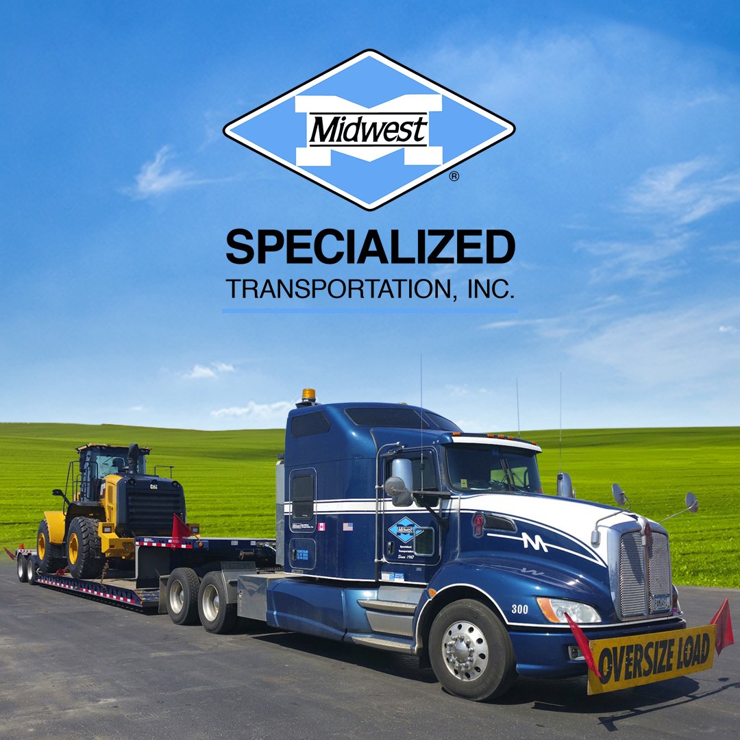 MidwestSpecial's tweet photo. Attention Exp’d Drivers: Are you looking to earn serious pay hauling machinery? Midwest has company, O/O, &amp; L/P positions available. We offer a $2K sign-on bonus, referral bonuses, vacation/holiday pay, &amp; all of our equipment is 20 months or newer. https://t.co/6Gv3d4nXxd https://t.co/lyXix9s4xn