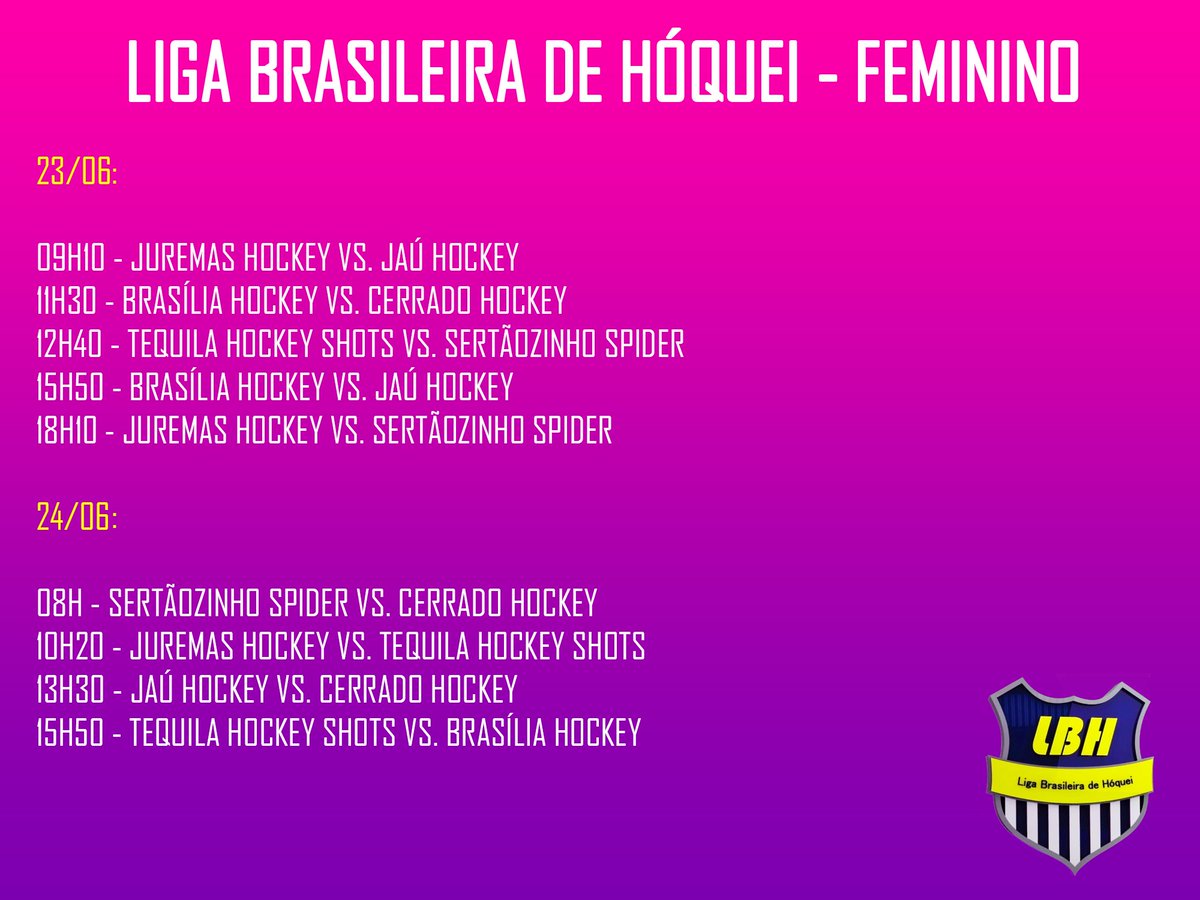 LBH's tweet photo. O Feminino também foi atualizado https://t.co/cYPhs2ByYI
