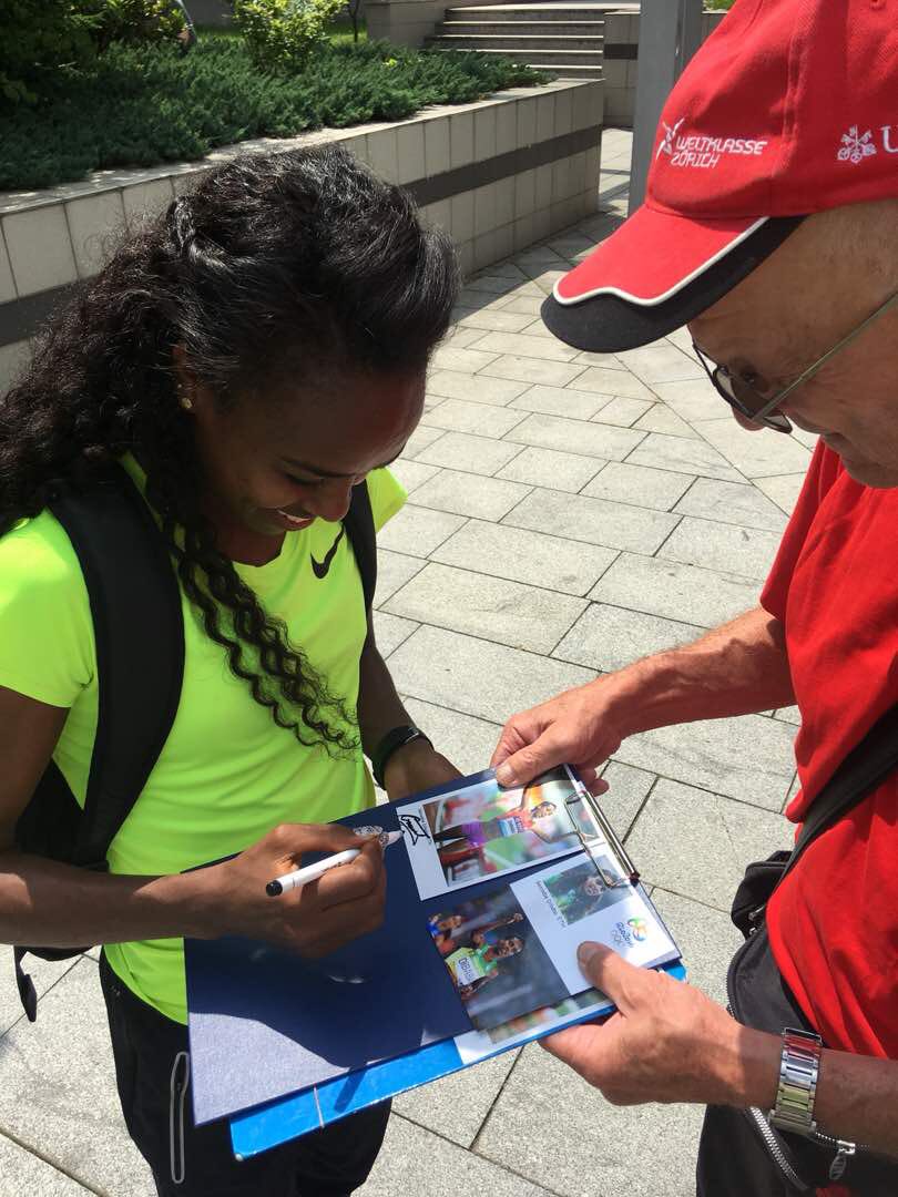 Genzebe Dibaba tweet media