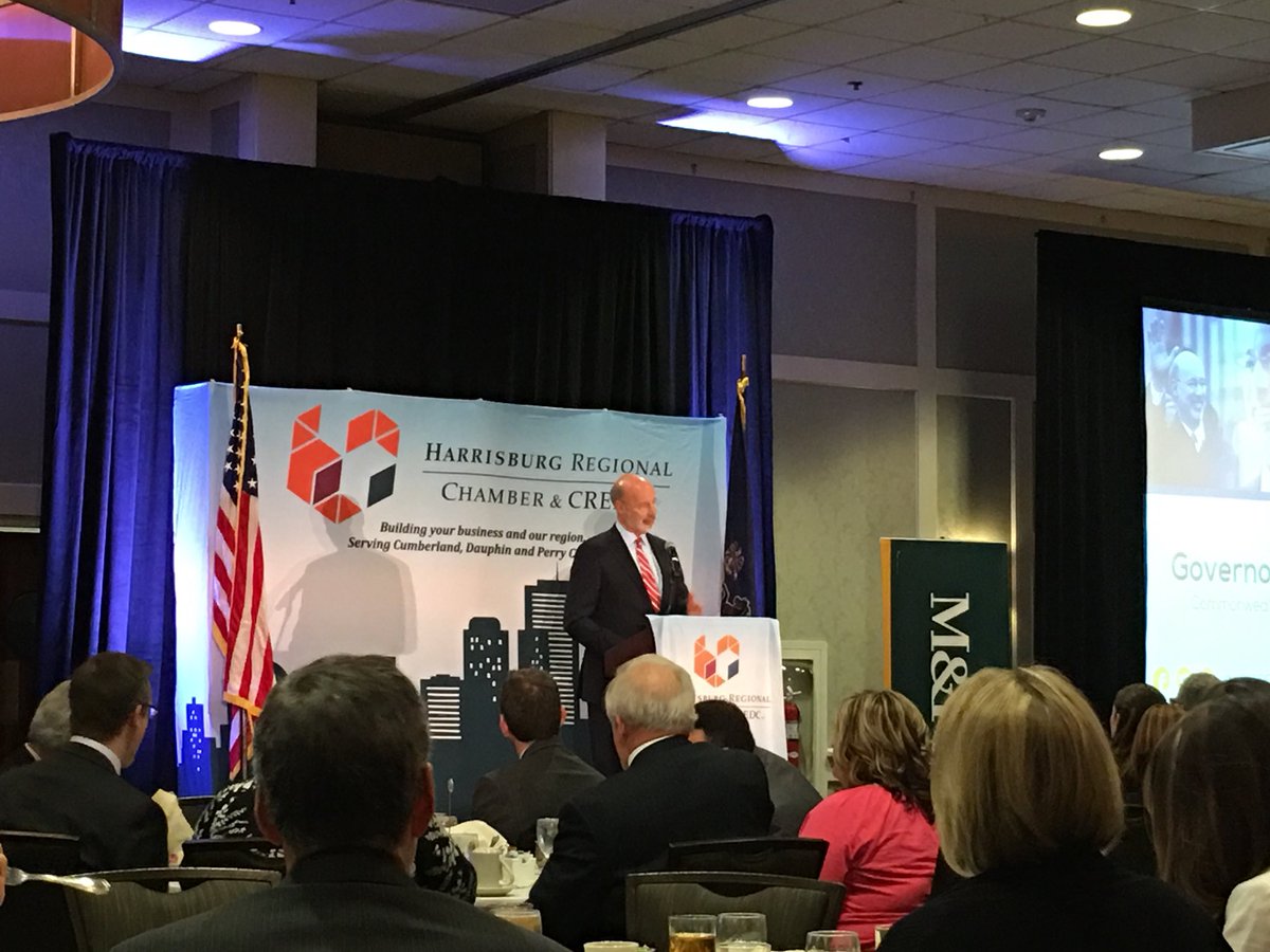 AnneDGallaher's tweet photo. “Harder to find individuals who can pass a drug test. We are addressing these issues. “ ~ Gov Tom Wolf, @hrccredc #MeetWithWolf Addiction is not our future—@DFWPA @GrahamHetrick https://t.co/X10ZJGBFjq