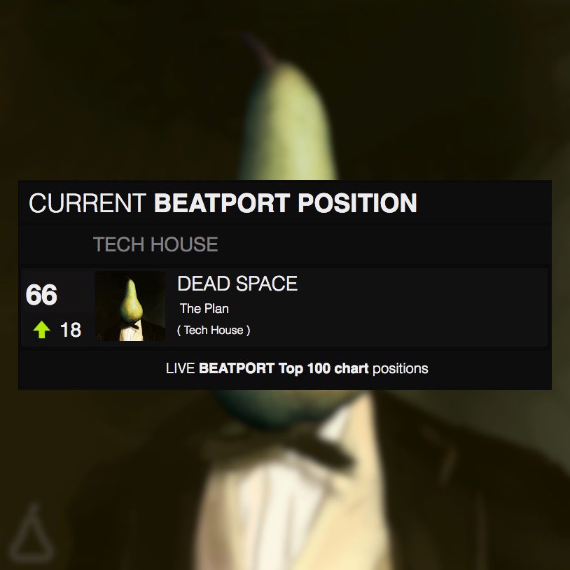 deadspacemusic's tweet photo. 'The Plan' is still making waves!! Currently up to #66 on @beatport's Tech House Top 100 π OUT NOW on @PeraRecords π #OffSonar2018 #beatporttop100 #beatportcharts #beatporttechhouse
Grab it here: https://t.co/eLhQcDIpRE https://t.co/0AeJ0hxRTl