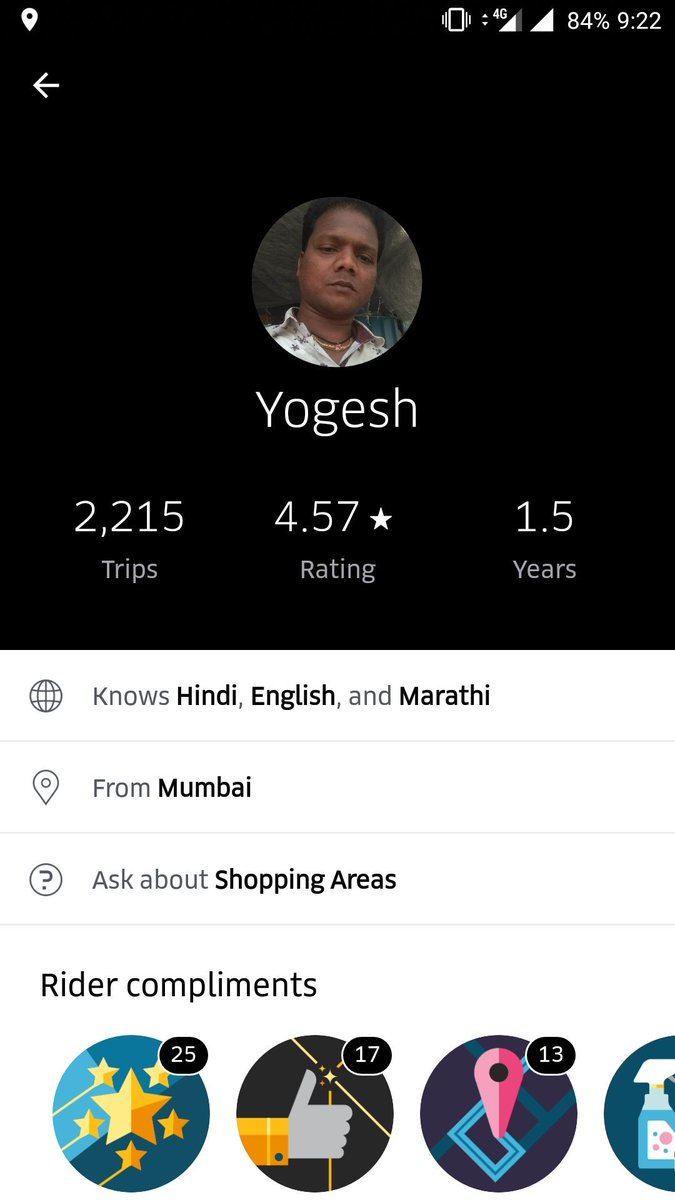 tajrohit1's tweet photo. @Uber @Uber_India @Uber_Support Teach this driver how to talk to the customers. He was talking to us as if we are getting paid by sitting in his car. Not a safe driver at all. https://t.co/uYwRMn1a0Z