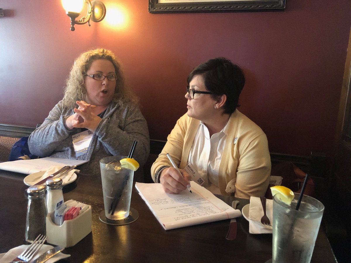 jpaulupshaw's tweet photo. Comparing notes after session one #ipfcc #chnola @BoreyMichele https://t.co/CG2kwJghlQ