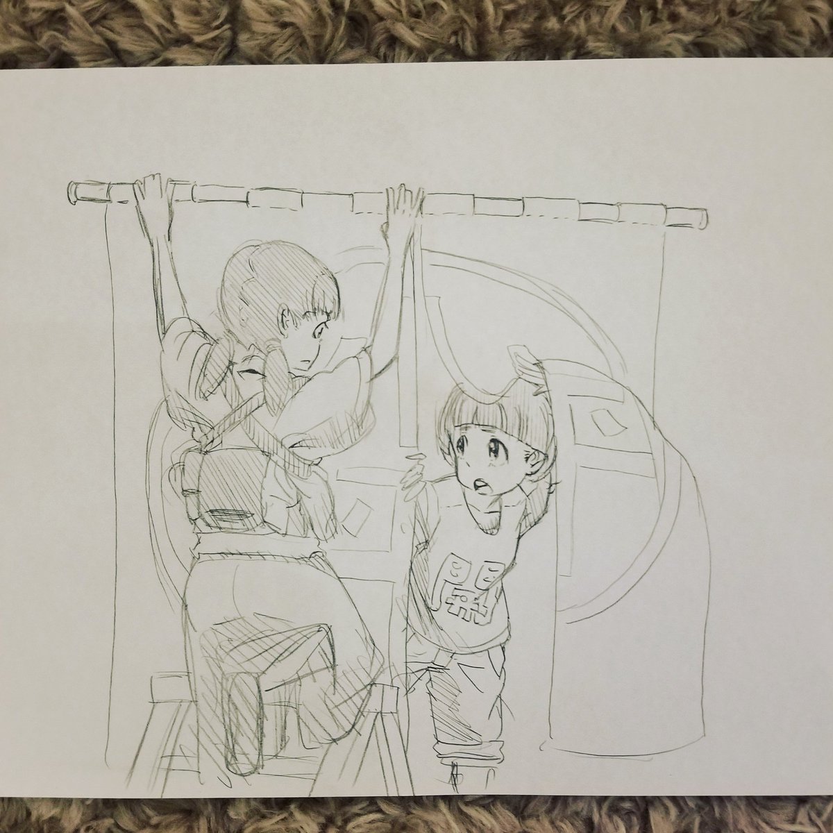今週も開業…週始め、お疲れ様でした
#イラスト  #落書き #おやすみなさい 