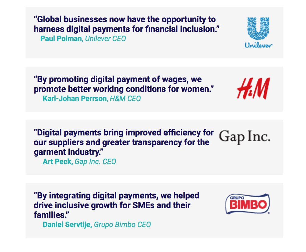 BetterThan_Cash's tweet photo. Is digitizing #supplychain payments a good idea?  
Check out what #CEOs from some of the top global companies have to say in our new report -> https://t.co/3Guq98zBKx #sustainability #SDGs https://t.co/2BDUju8egY