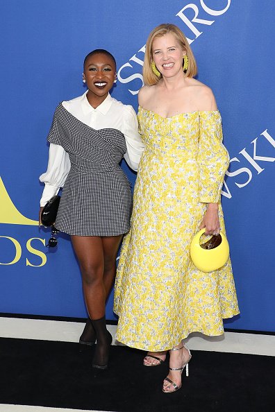 Lela and @CynthiaEriVo at the <a href="/CFDA/">Council of Fashion Designers of America</a> Awards this year!
