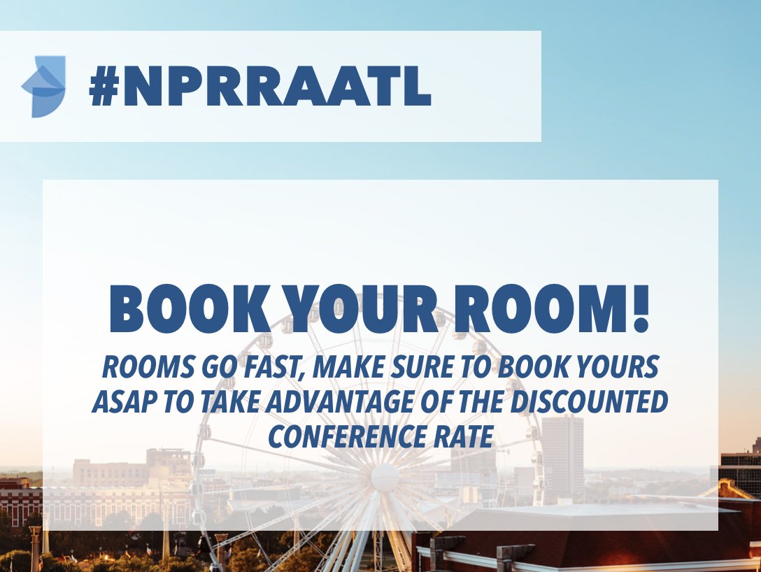 Nprra On Twitter Have You Booked Your Room The The Annual