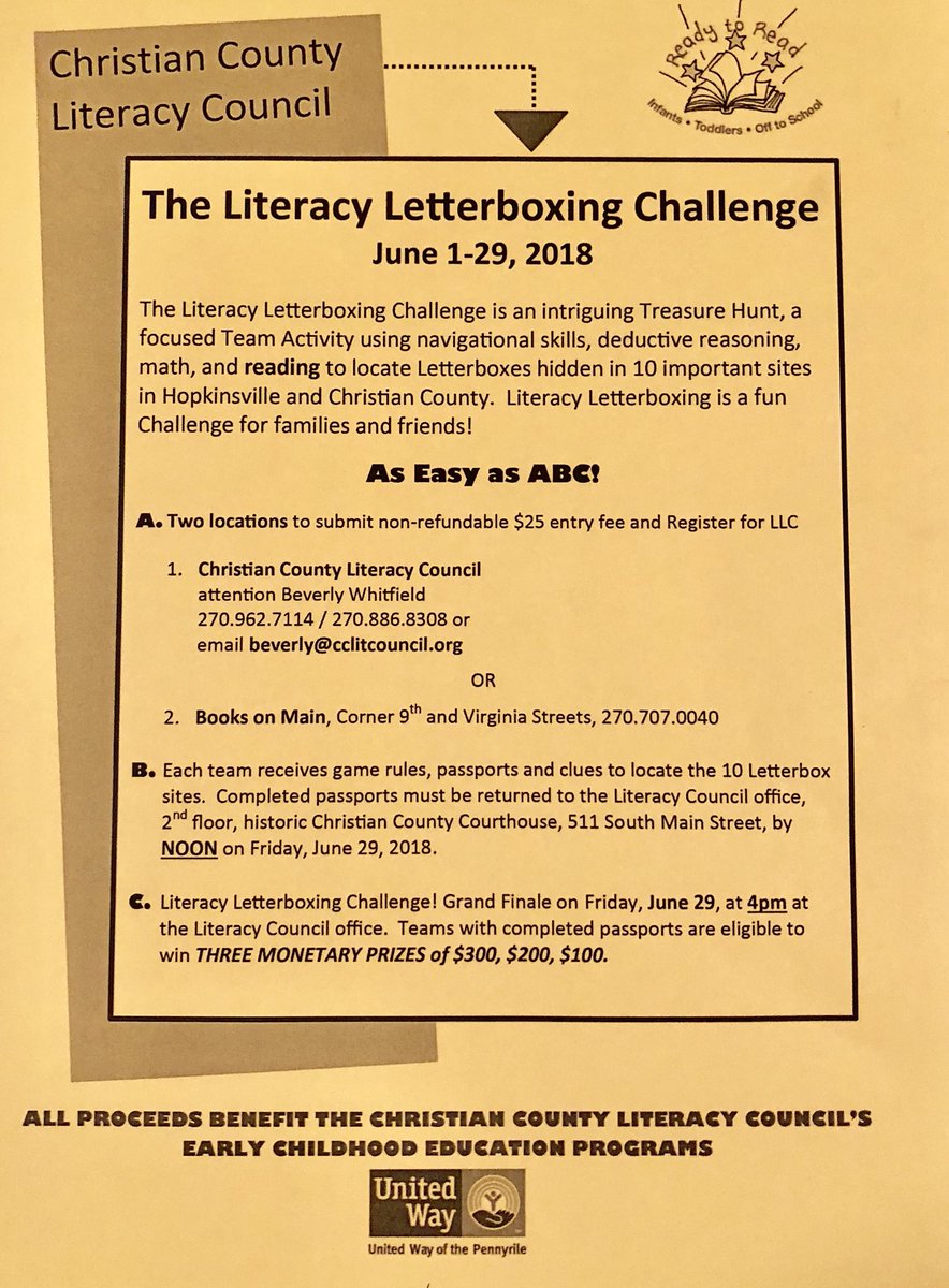 Christian County Literacy Council tweet media