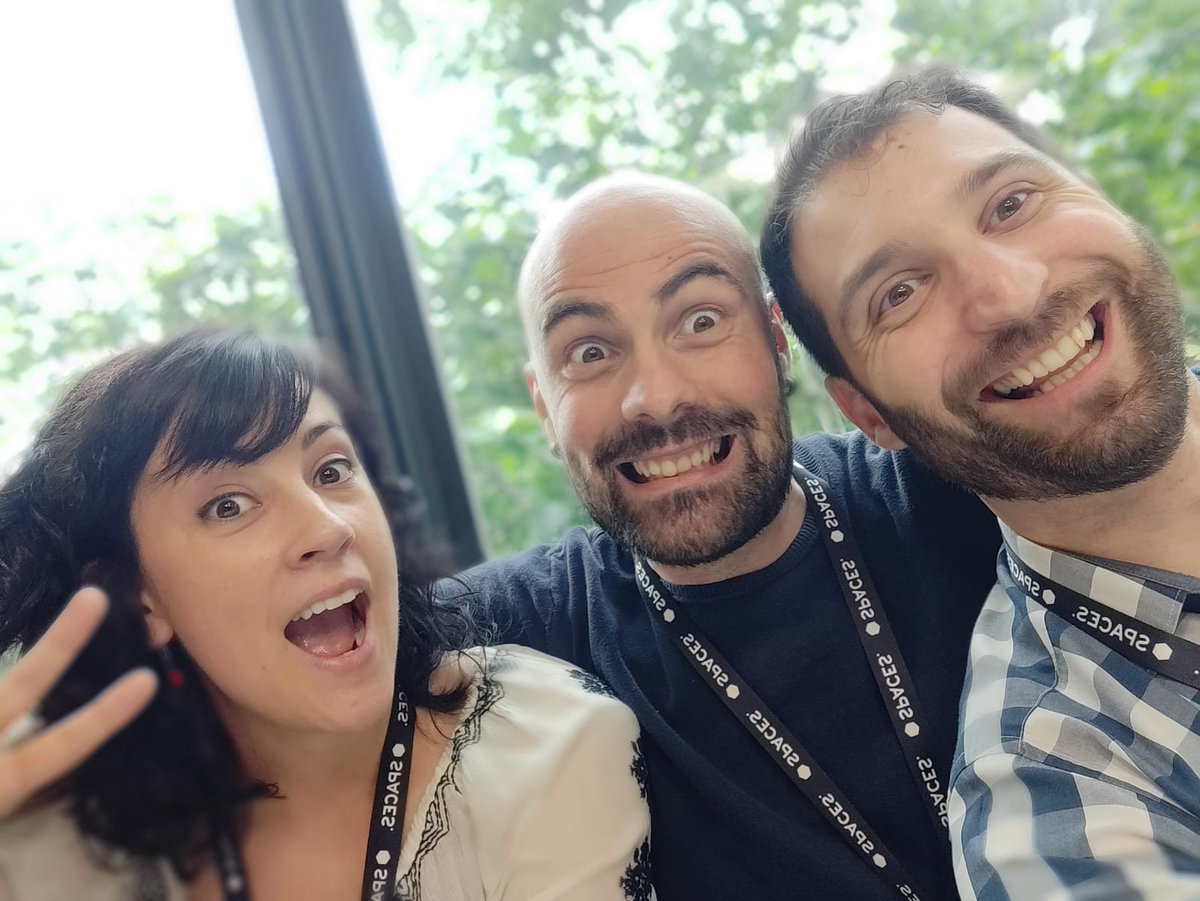 AnaAramendia's tweet image. Aquí lo pasamos mu bien!! @IvanBernaez #SpacesAtocha