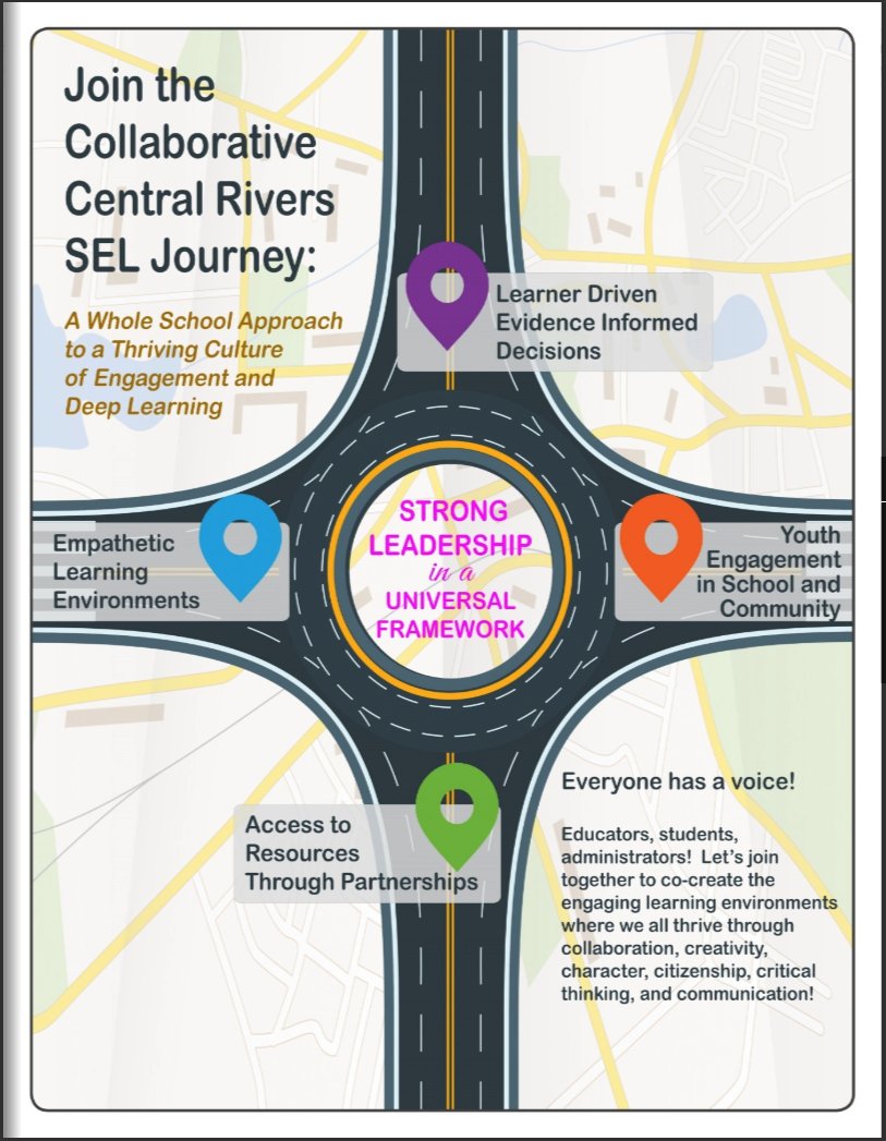 Join <a href="/CentralRivers/">Central Rivers AEA</a> SEL Journey towards healthy learning <a href="/nyoder20/">Nick Yoder</a> @TamaraKonrade <a href="/MichaelFullan1/">Michael Fullan</a> <a href="/joannequinn88/">Joanne Quinn</a> 

#craealearn #edleaders #edchat #SchoolCulture #student centered #makerspace #mentalhealth #CRAEAlearn
centralriversaea.org/classes-worksh… …
