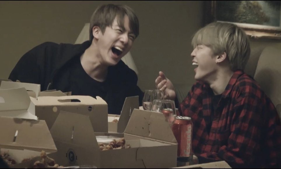 jiminscloud's tweet photo. "i hope you know that we are able to smile brightly because of you, hyung."
  - jimin to seokjin

their relationship is indeed sincere &amp; the way they appreciate each other is by far the sweetest. they make each other laugh &amp; smile like they're rly meant to do it all along 😭💓 https://t.co/WfxVXS123i