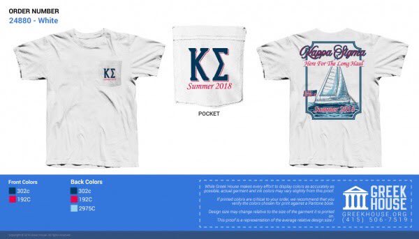 It’s that time of year again so you know what that means! Kappa Sigma Summer shirts! If you would like to have your very own just click the link in our bio and purchase through our website! Get them fast before they’re gone. Limited stock! #HereForTheLongHaul #Summer2k18