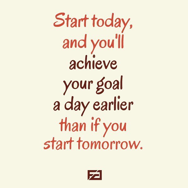 FulcrumGrp's tweet photo. Start today and you’ll achieve your goal a day earlier than if you start tomorrow. #motivationalmonday #promotionalitems #promotionalproducts #imprinted #corporategifts #tradeshow #giveaways #businessgifts #custom #branded #apparel #promotionalmerchandis… https://t.co/J2oTqJdJKI https://t.co/equBCRA5zt