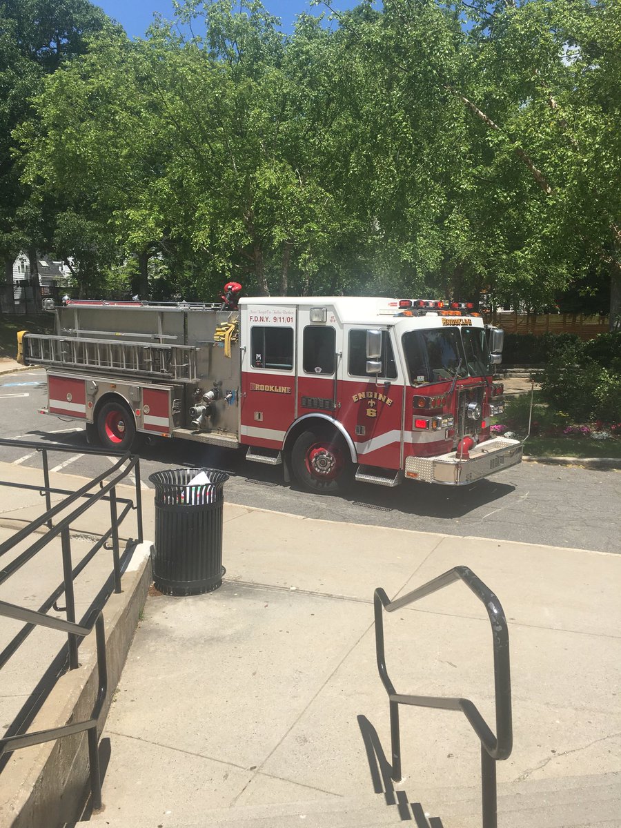 Unexpected fire drill today! Nice job,  everyone!